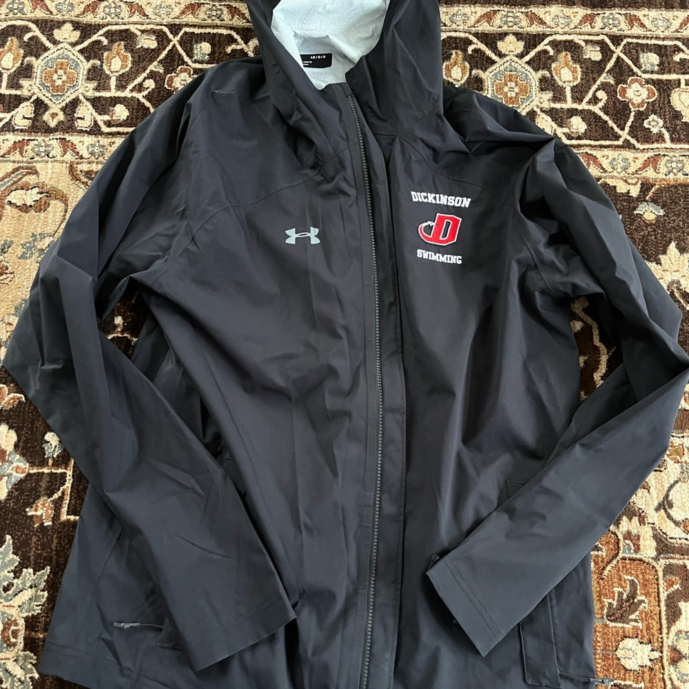 Under Armour Black Utility Jacket Dickinson College Large